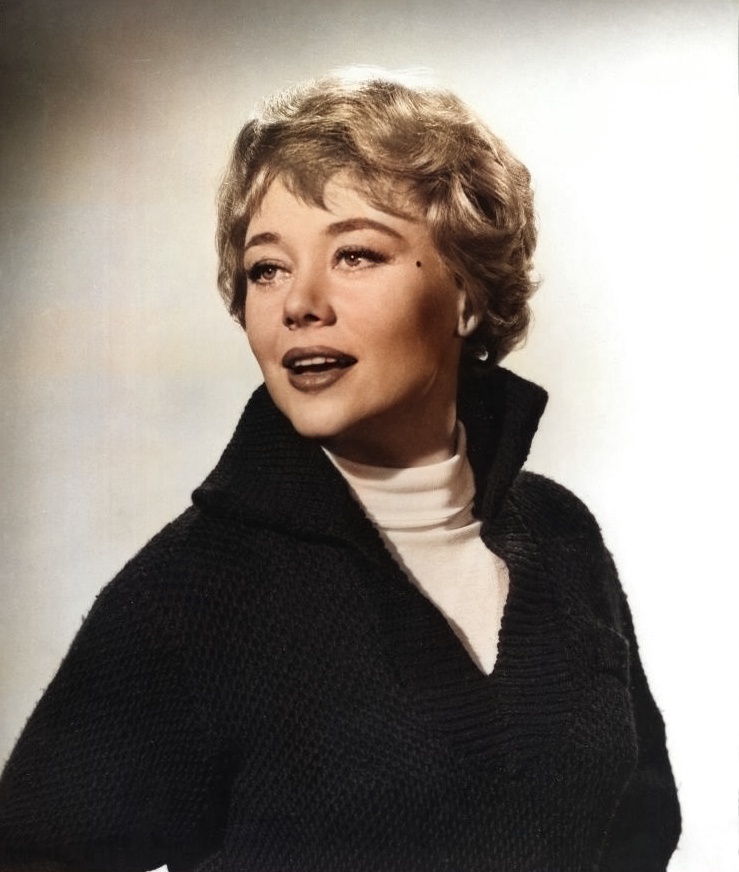 Actress Glynis Johns